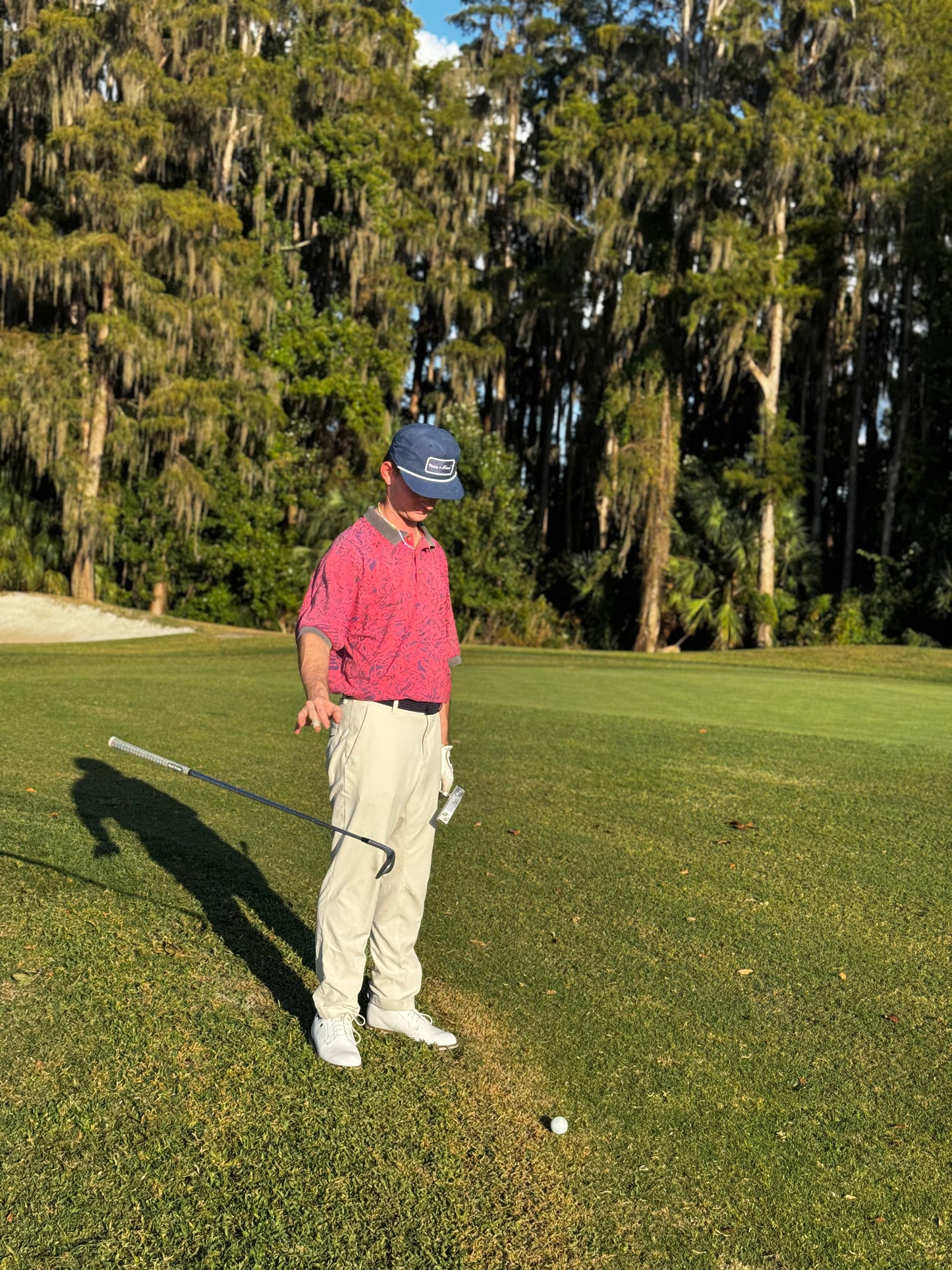 Classic Patch Hat- Navy w/ White Rope
