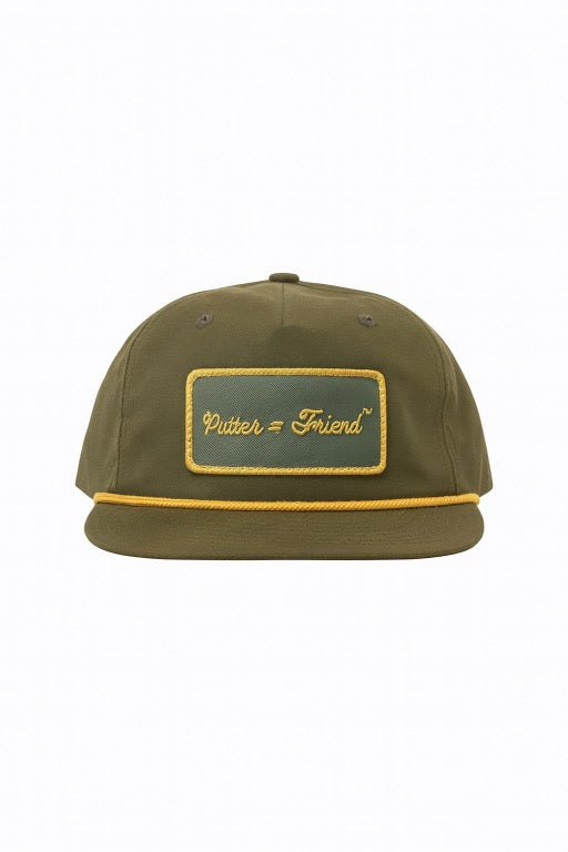 Classic Patch Hat - Loden w/ Gold Rope